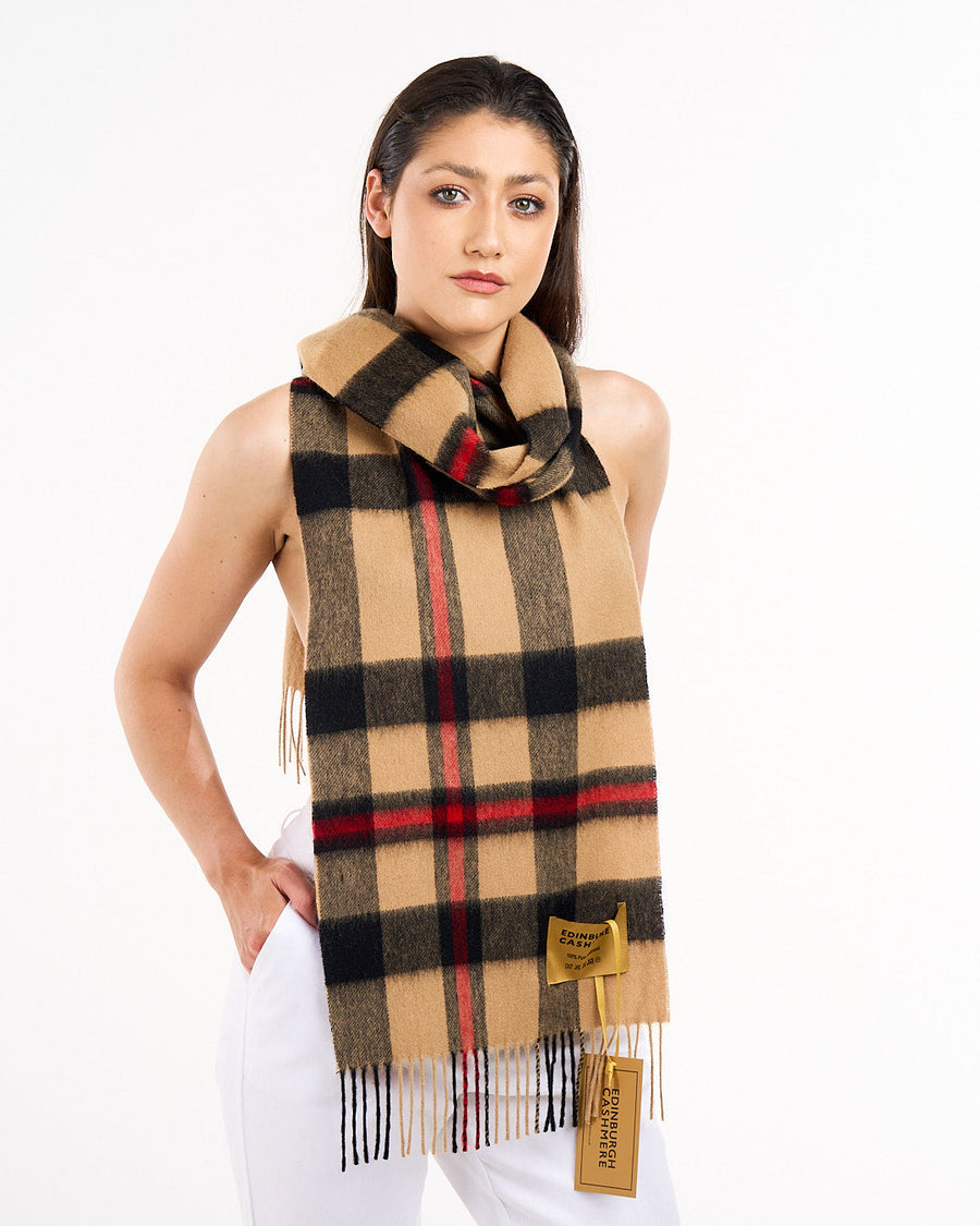 Scott Cashmere Scarf Black DC Scott Exclusive Design