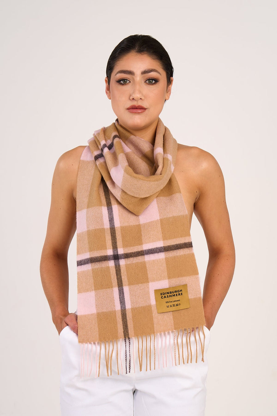 Scott Cashmere Scarf Exclusive Iconic Design DC Scott