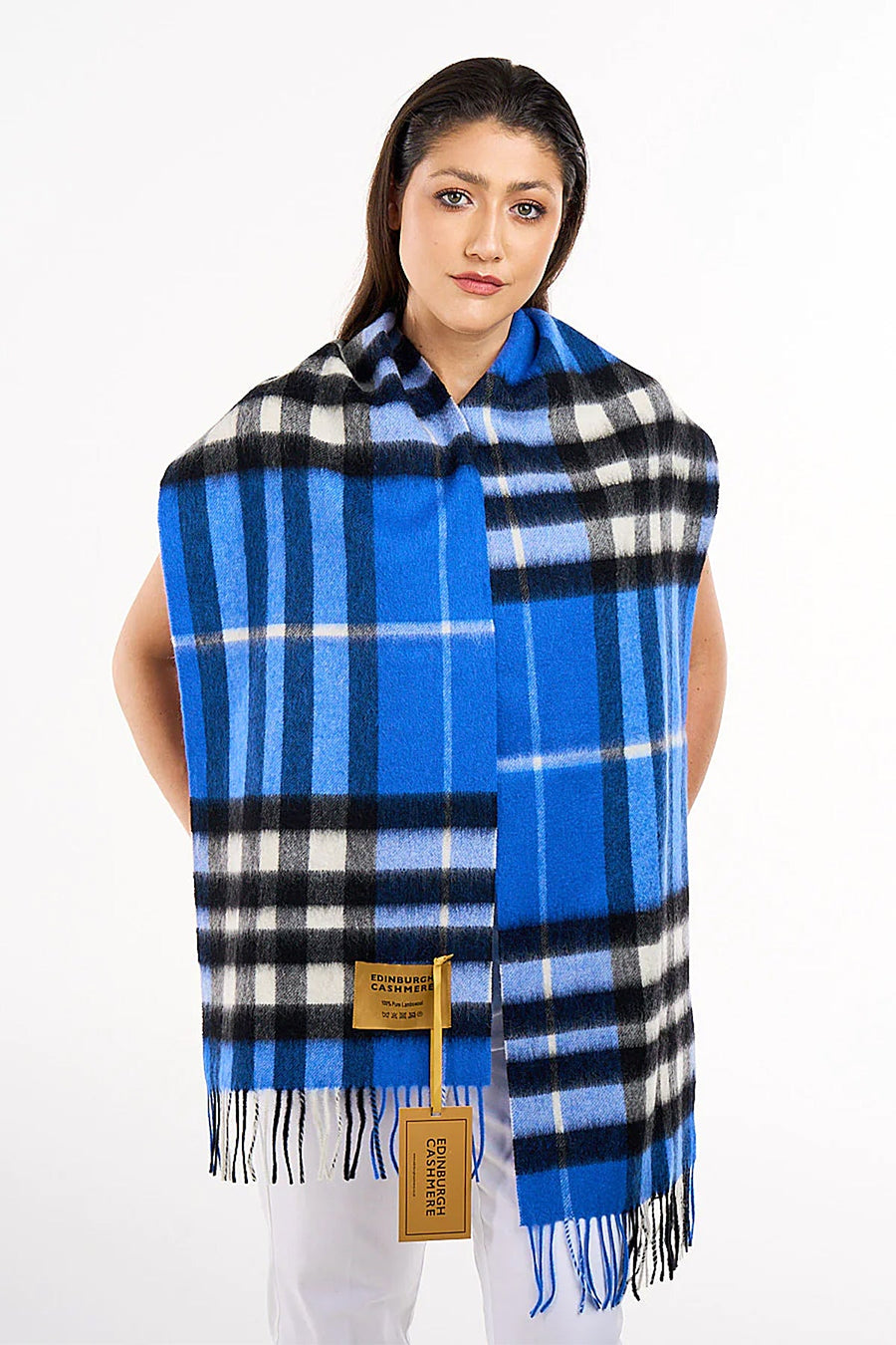 100% Pure Wool Scarf DC Check Exclusive Design
