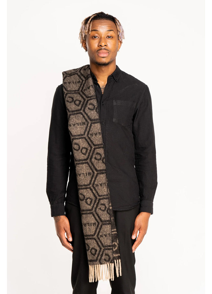 Scarf Exclusive Iconic Design 100% Pure Wool