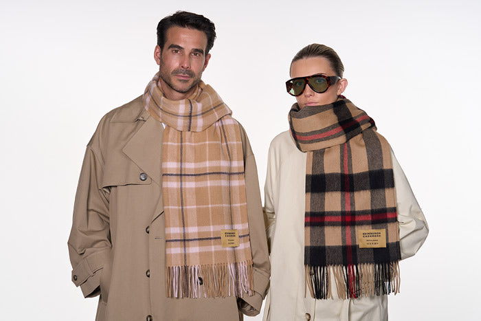 Three ways to wear our signature men's cashmere round neck jumper