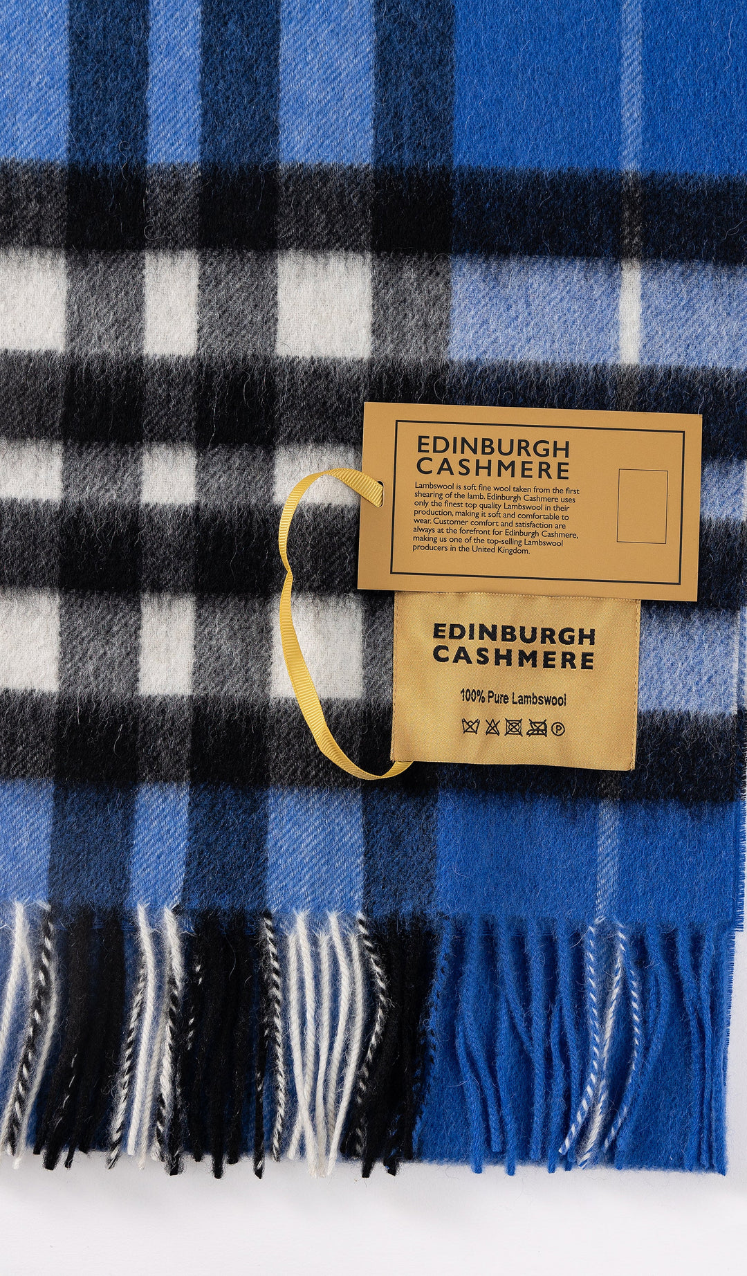 100% Pure Wool Scarf DC Check Exclusive Design