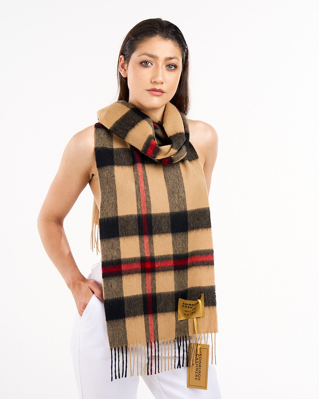 Scott Cashmere Scarf  Black DC Scott Exclusive Design