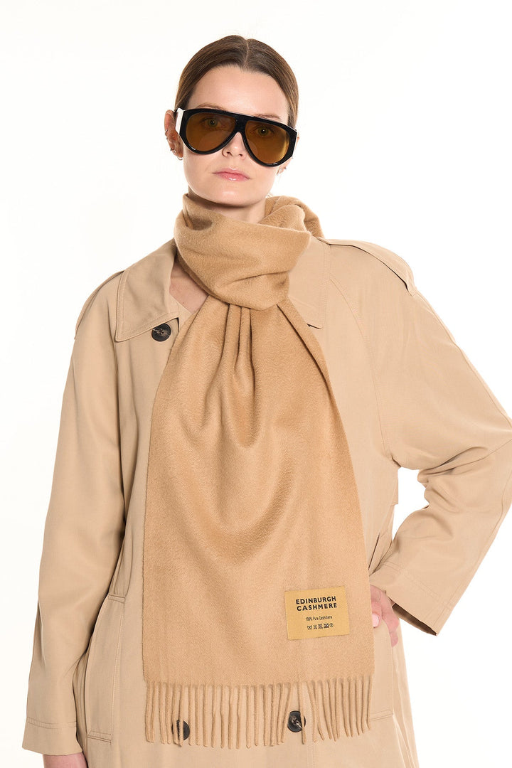 100% Pure Red Cashmere Scarf