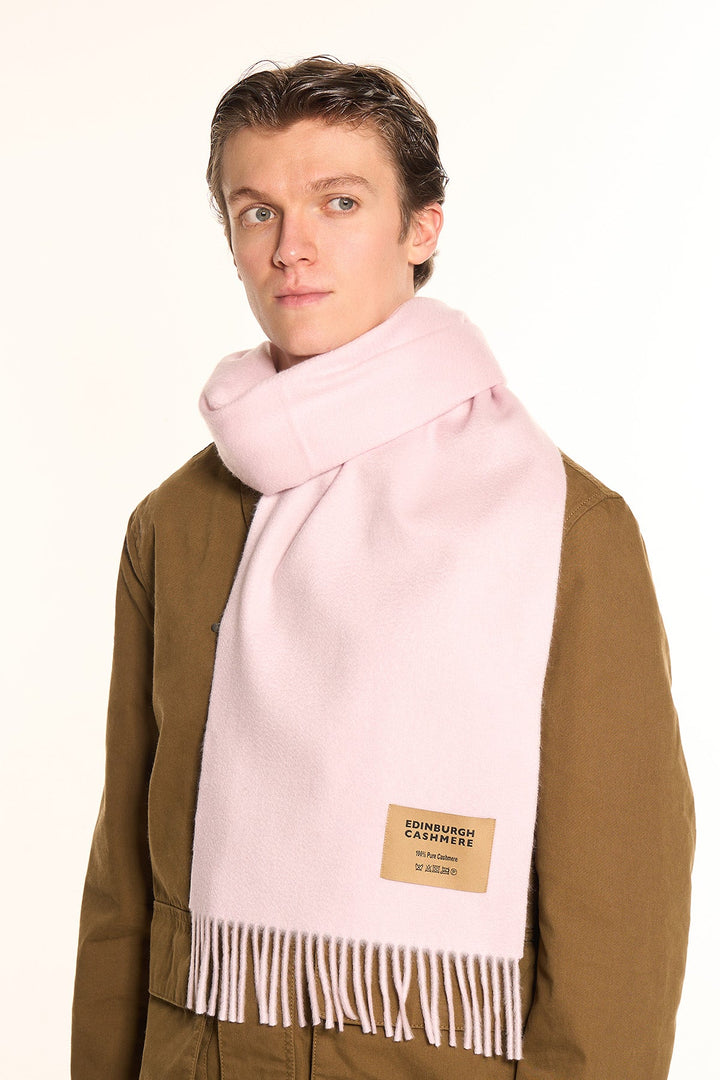 100% Pure Cashmere Scarf Cream