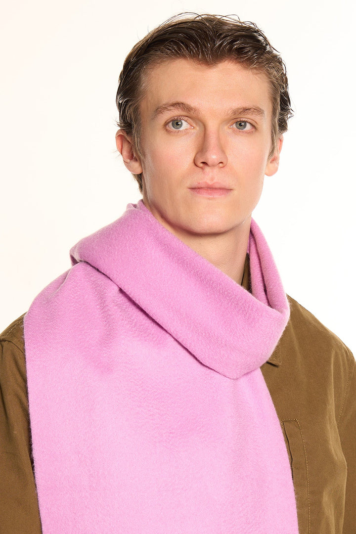 100% Pure Cashmere Scarf Dark Pink