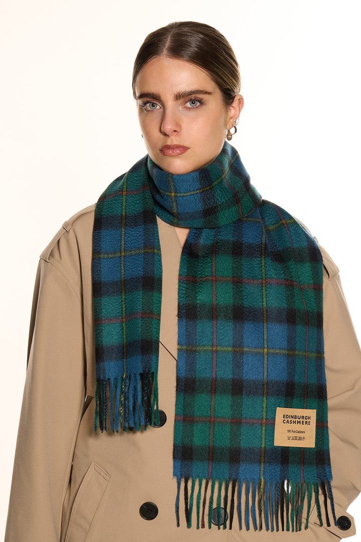 100% Pure Cashmere Scarf Macleod of Harris Ancient - Small Size