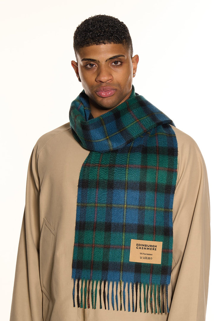 100% Pure Cashmere Scarf Macleod of Harris Ancient - Small Size