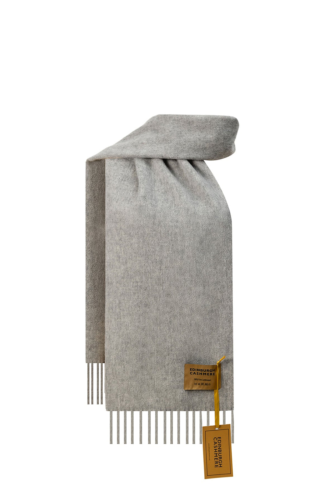 100% Pure Extra Fine Wool Scarf Grey