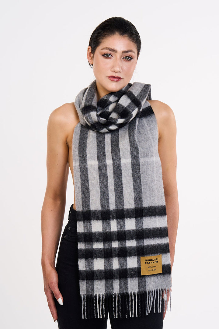 100% Pure Wool Scarf DC Check Exclusive Design
