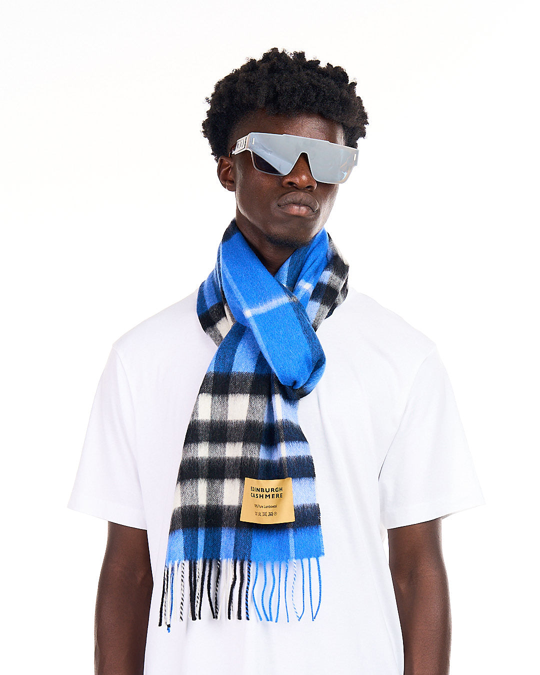100% Pure Wool Scarf DC Check Exclusive Design