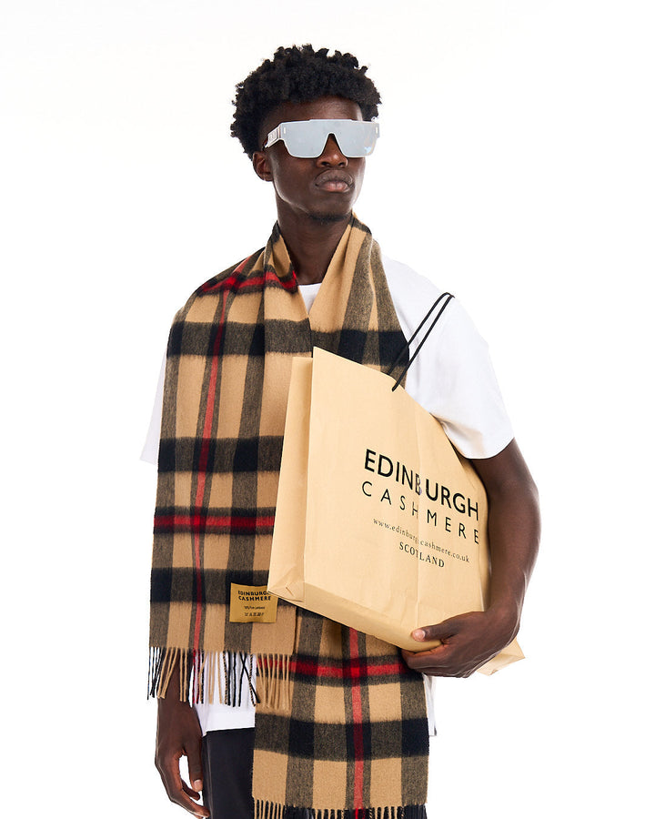 Scott Cashmere Scarf  Black DC Scott Exclusive Design