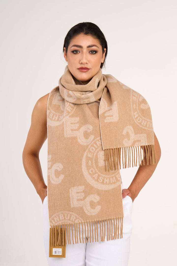 Designer Scarf Camel