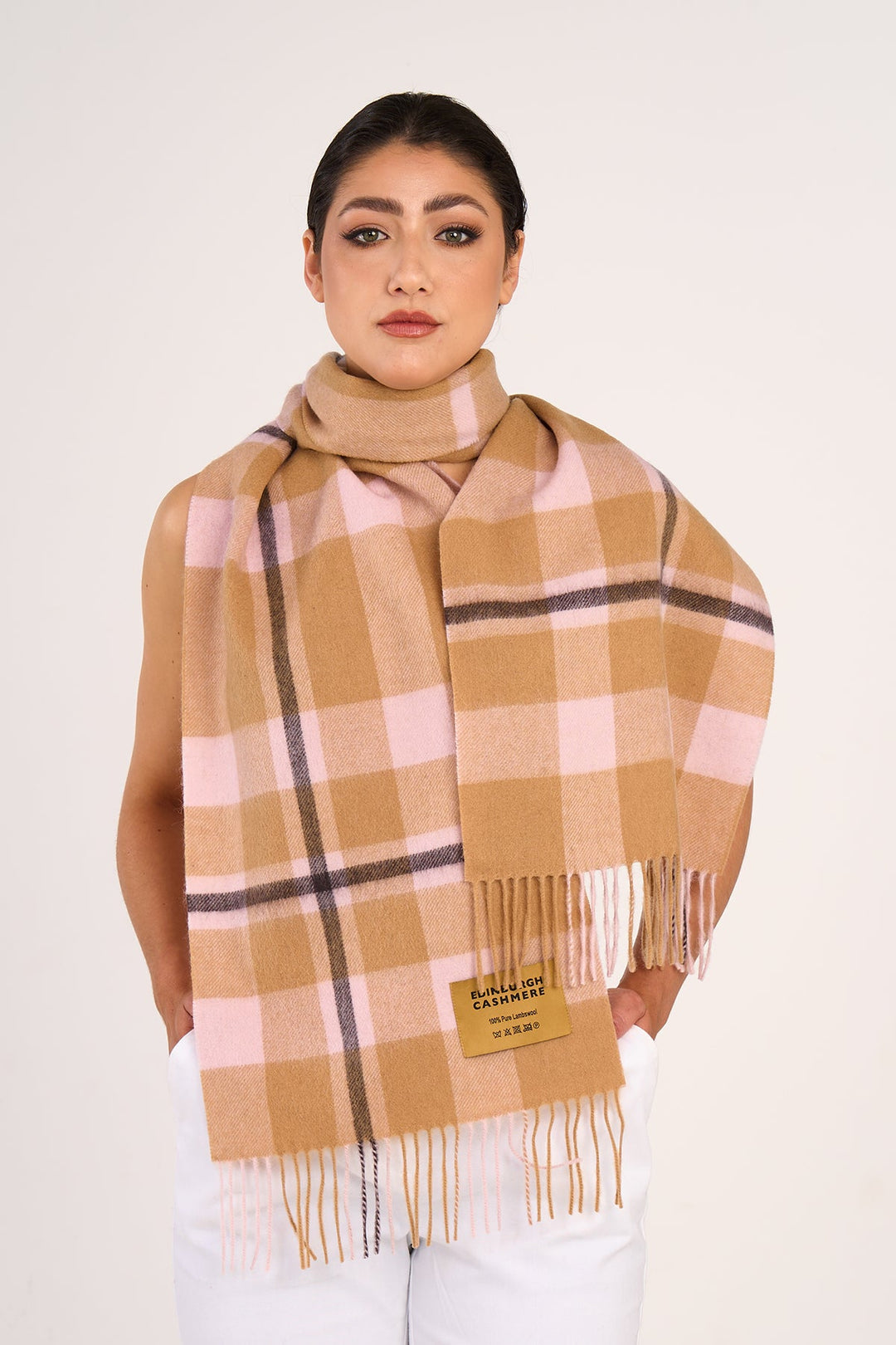 Scott Cashmere Scarf Exclusive Iconic Design DC Scott