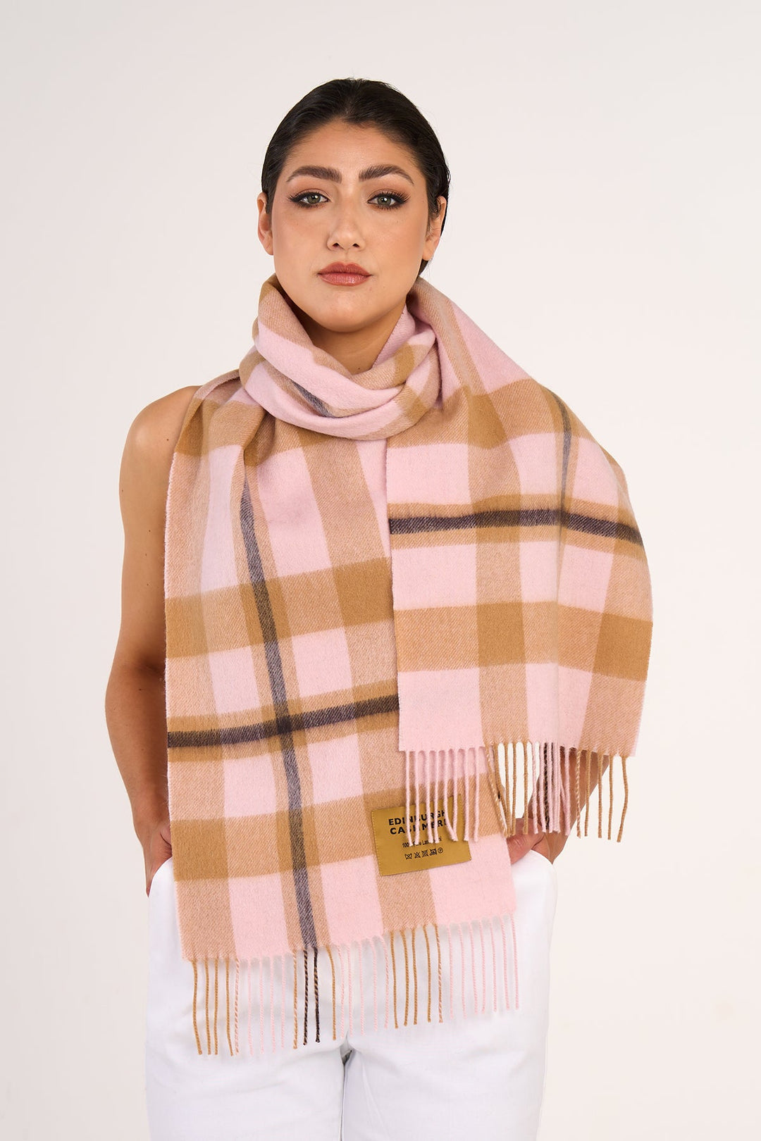 Scott Cashmere Scarf Exclusive Iconic Design DC Scott