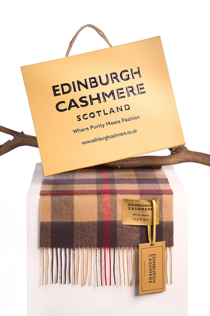 Scott Cashmere Scarf Exclusive Iconic Design DC Scott