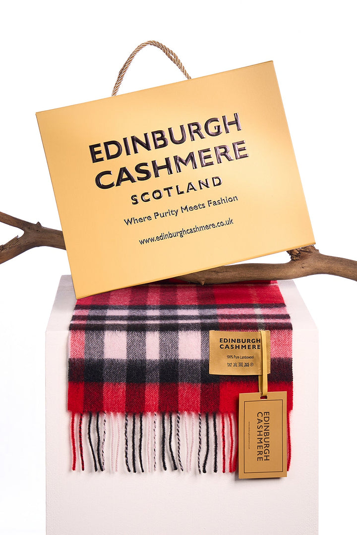 100% Pure Wool Scarf DC Check Exclusive Design