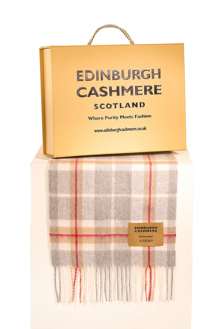 Cashmere Scarf Thomson Grey