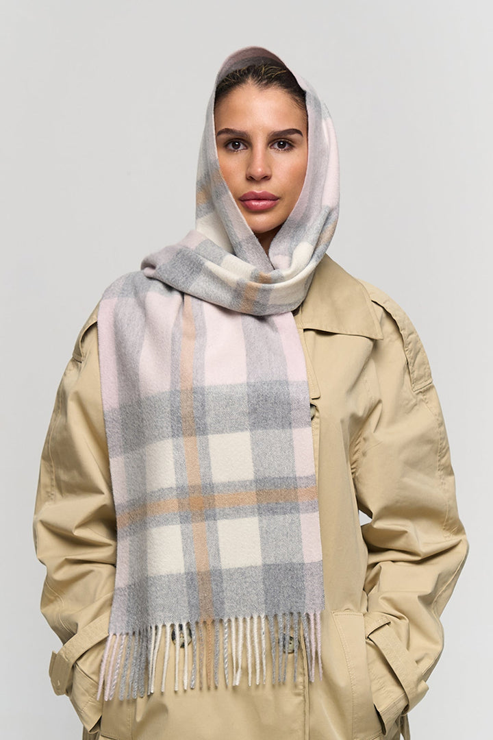 DC Scott Cashmere Scarf Pink - Small Size