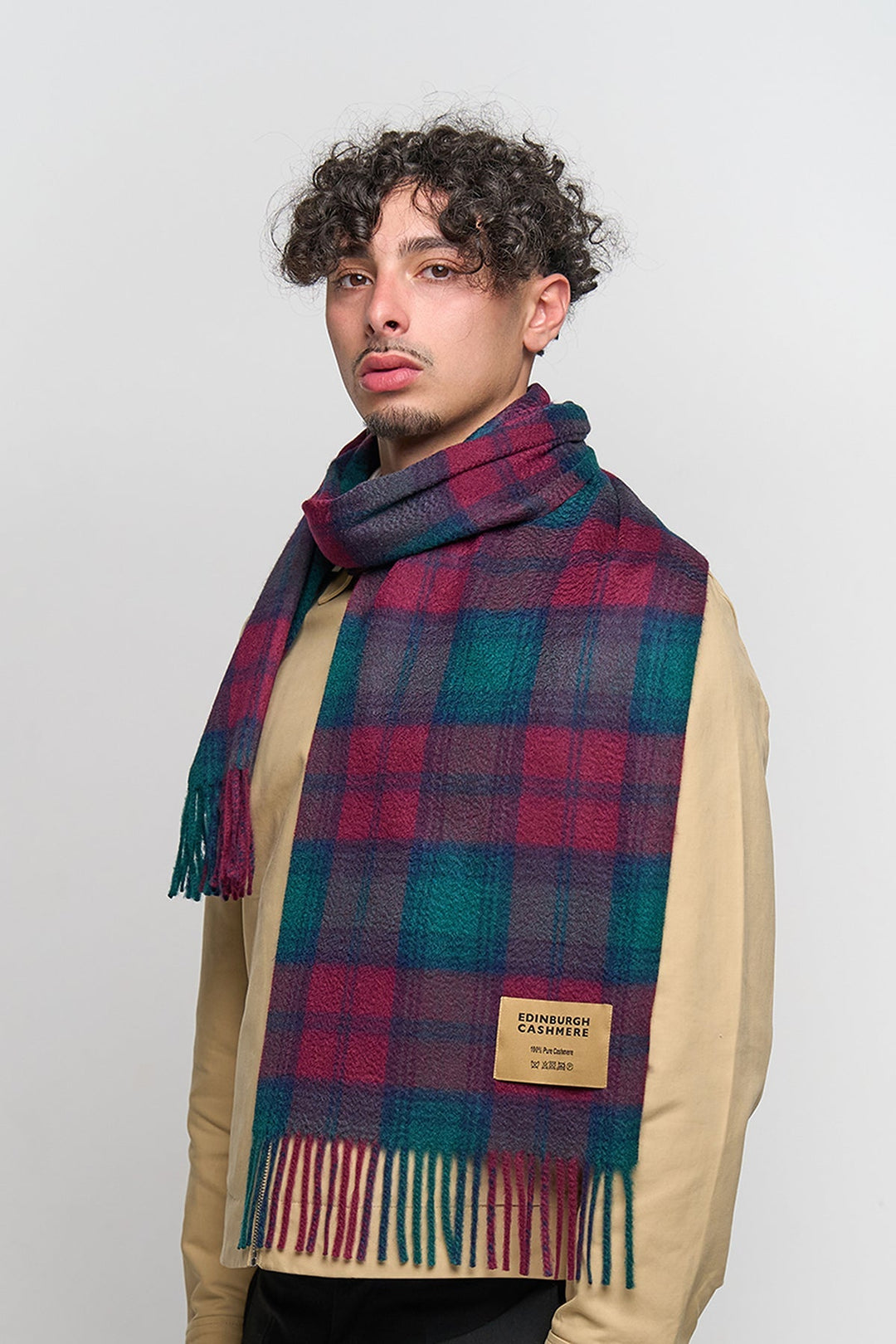 100% Pure Cashmere Lindsay Scarf - Small Size