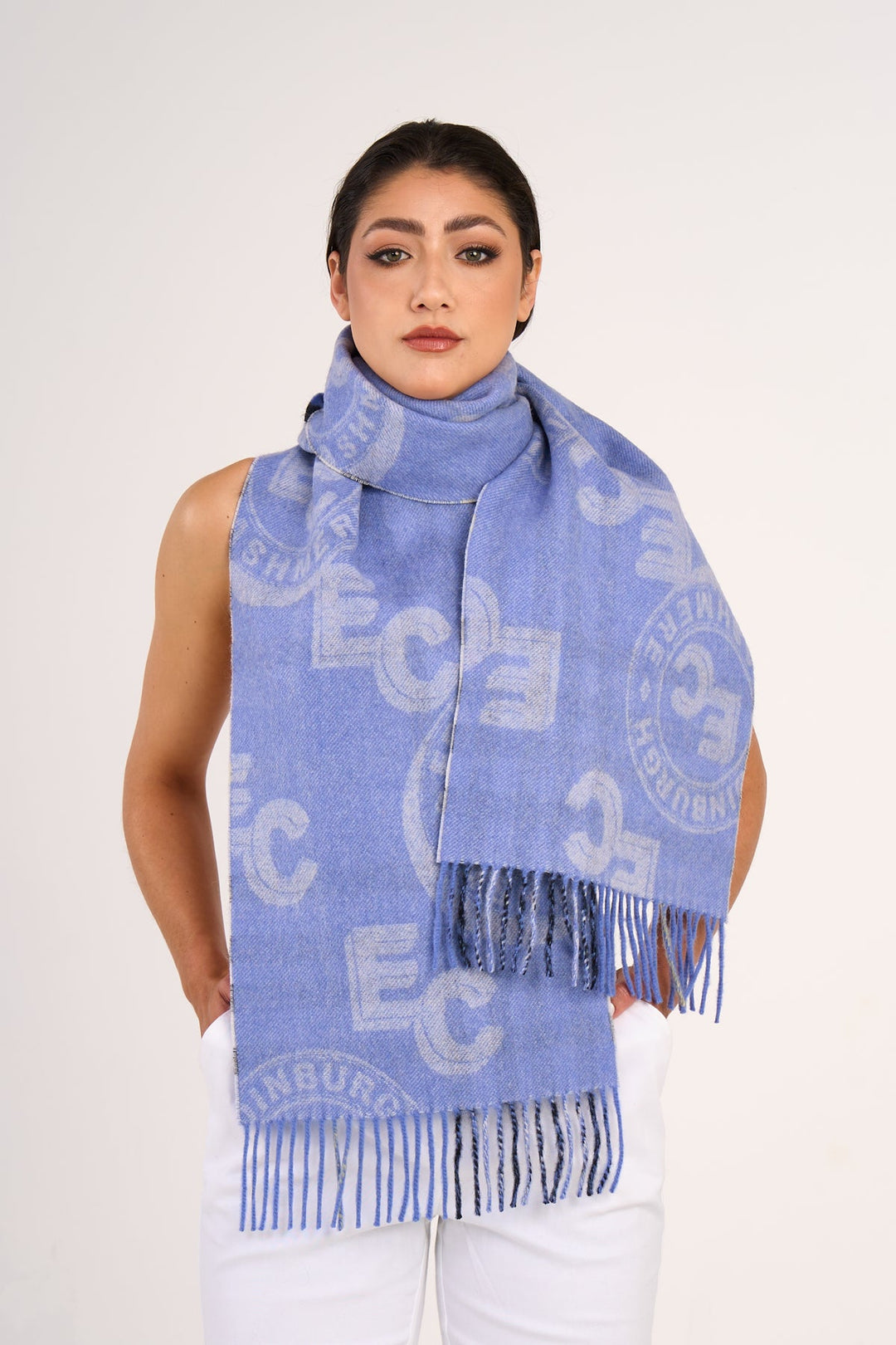 Designer Scarf Blue