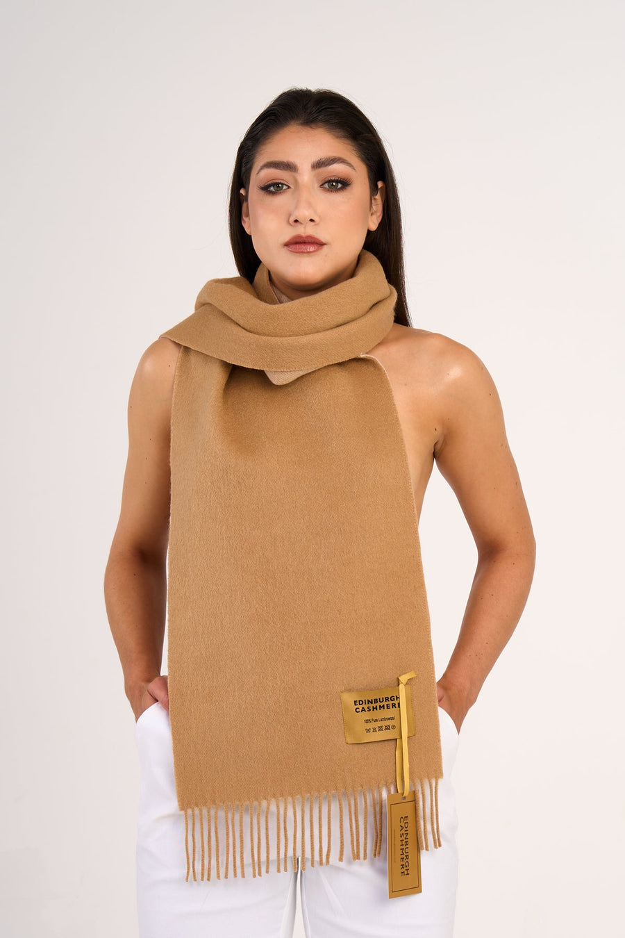 Designer Scarf Camel