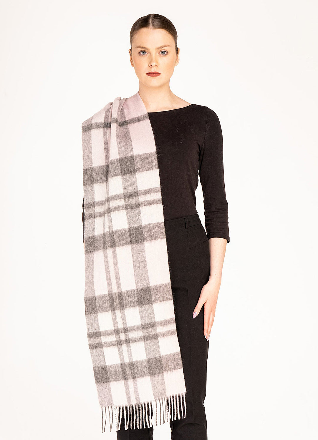 Edinburgh Lambswool Scarf  100% Pure wool Scottish DC Design
