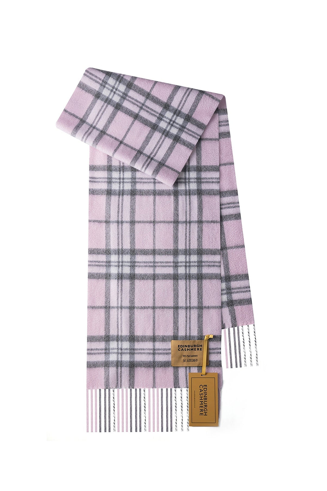 100% Pure Cashmere Scarf Thomson Pink - Small Size