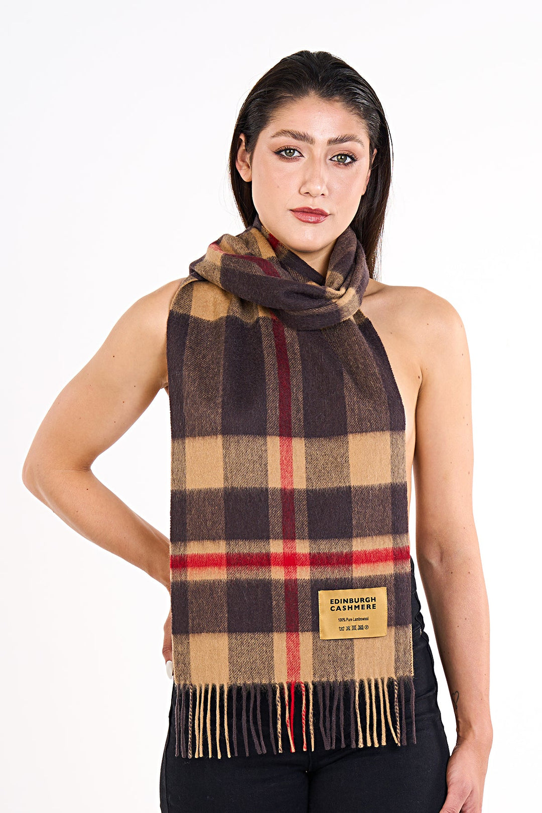 Scott Cashmere Scarf Exclusive Iconic Design DC Scott
