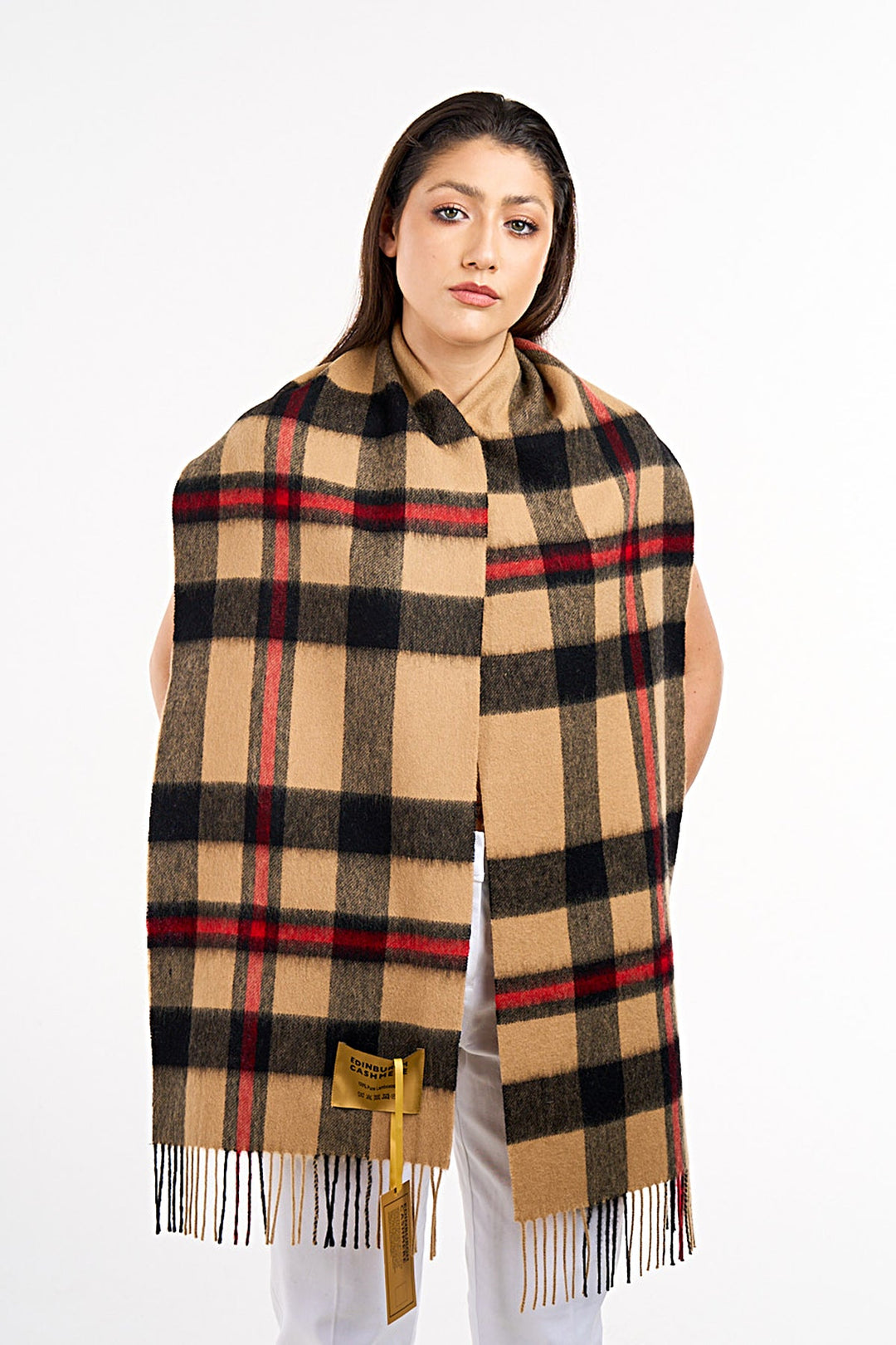 Scott Cashmere Scarf Exclusive Iconic Design DC Scott
