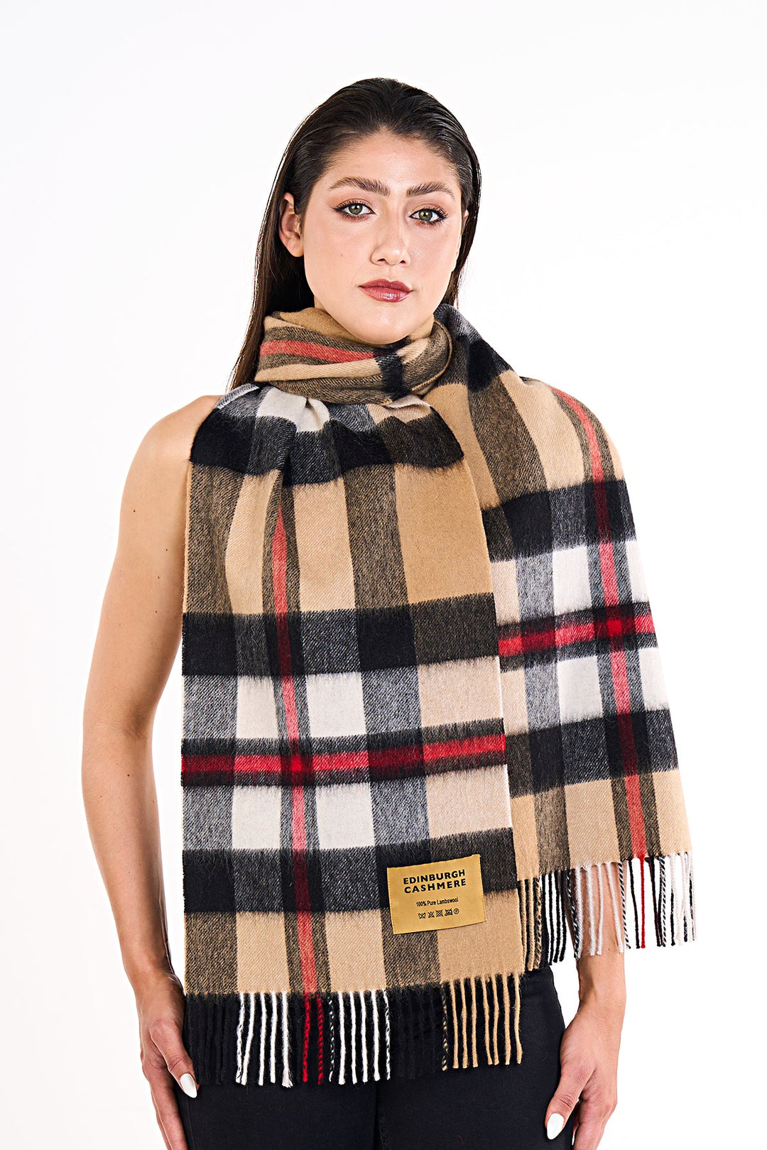 Scott Cashmere Scarf Exclusive Iconic Design DC Scott