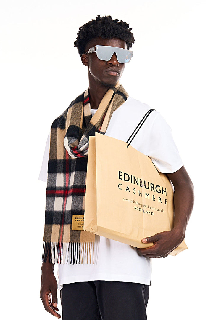 Scott Cashmere Scarf Exclusive Iconic Design DC Scott