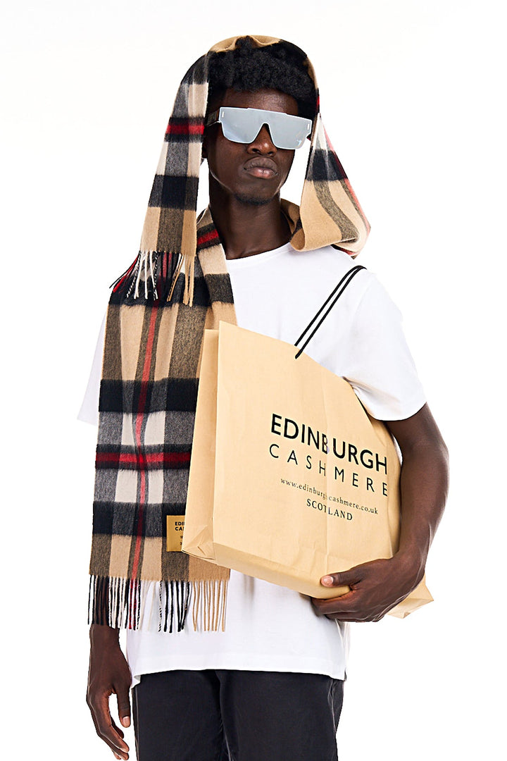 Scott Cashmere Scarf Exclusive Iconic Design DC Scott