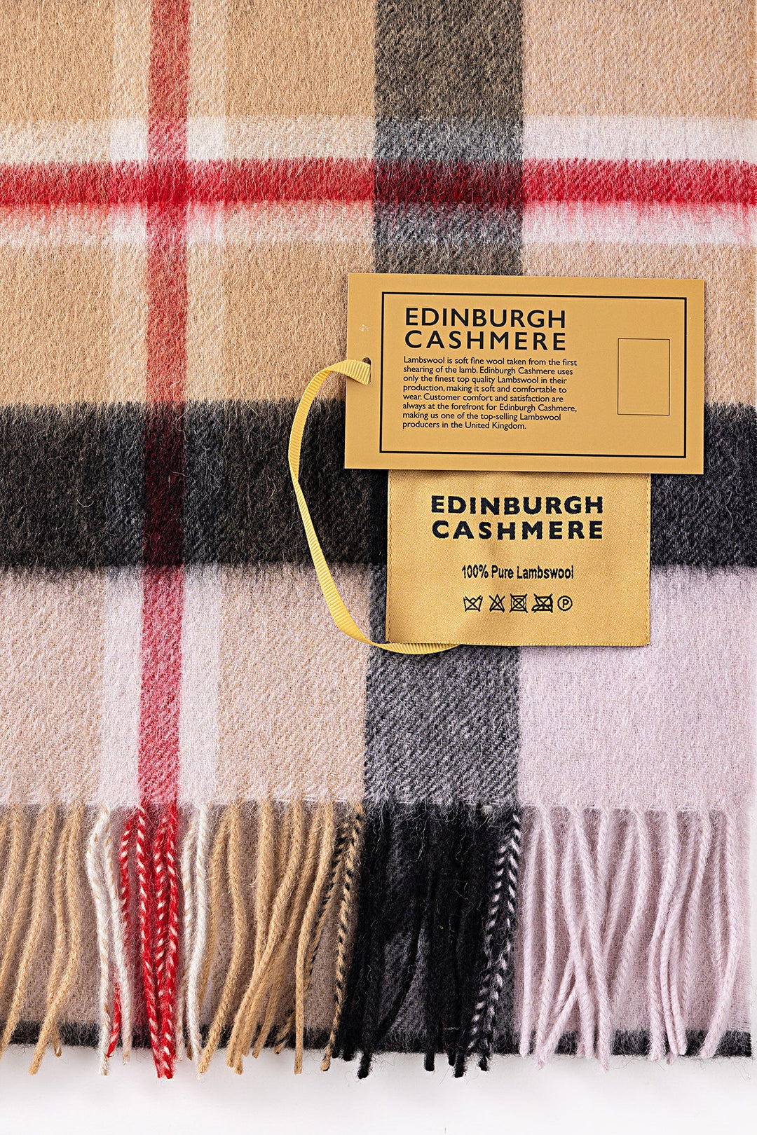 Scott Cashmere Scarf Exclusive Iconic Design DC Scott