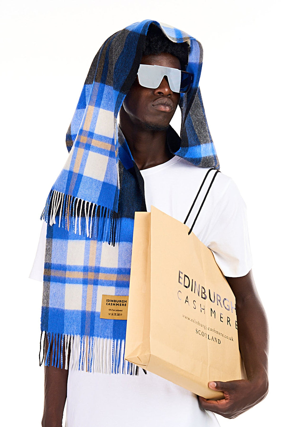 Scott Cashmere Scarf Exclusive Iconic Design DC Scott