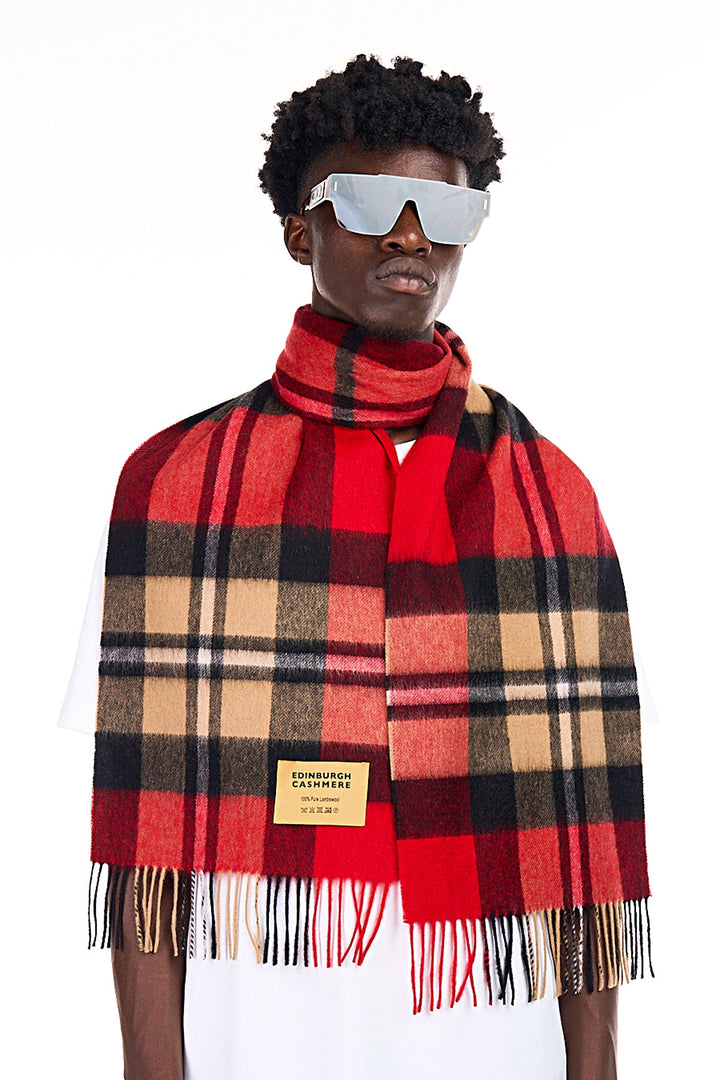 Scott Cashmere Scarf Exclusive Iconic Design DC Scott