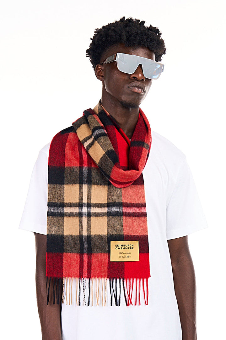 Scott Cashmere Scarf Exclusive Iconic Design DC Scott