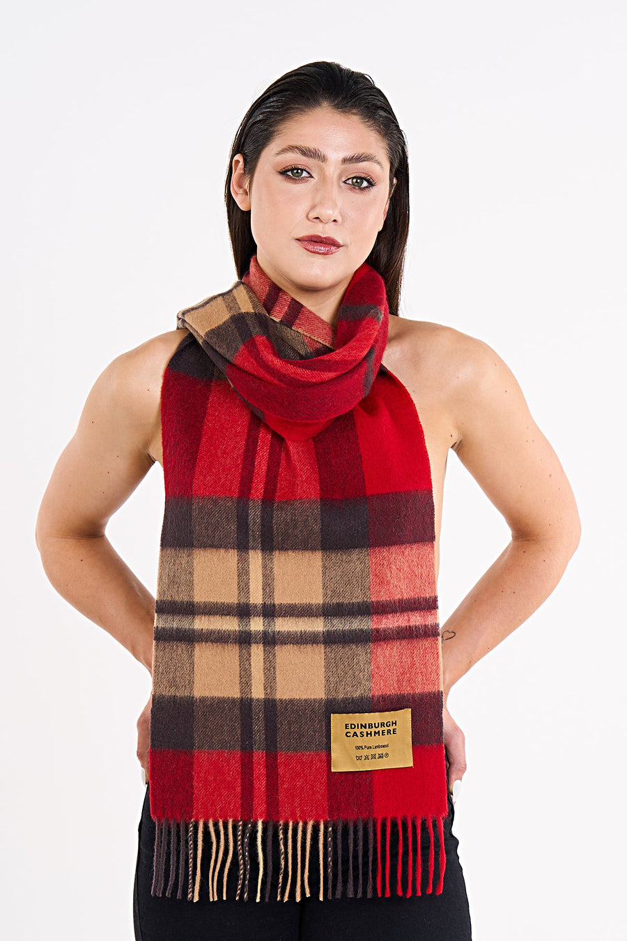 Scott Cashmere Scarf Exclusive Iconic Design DC Scott