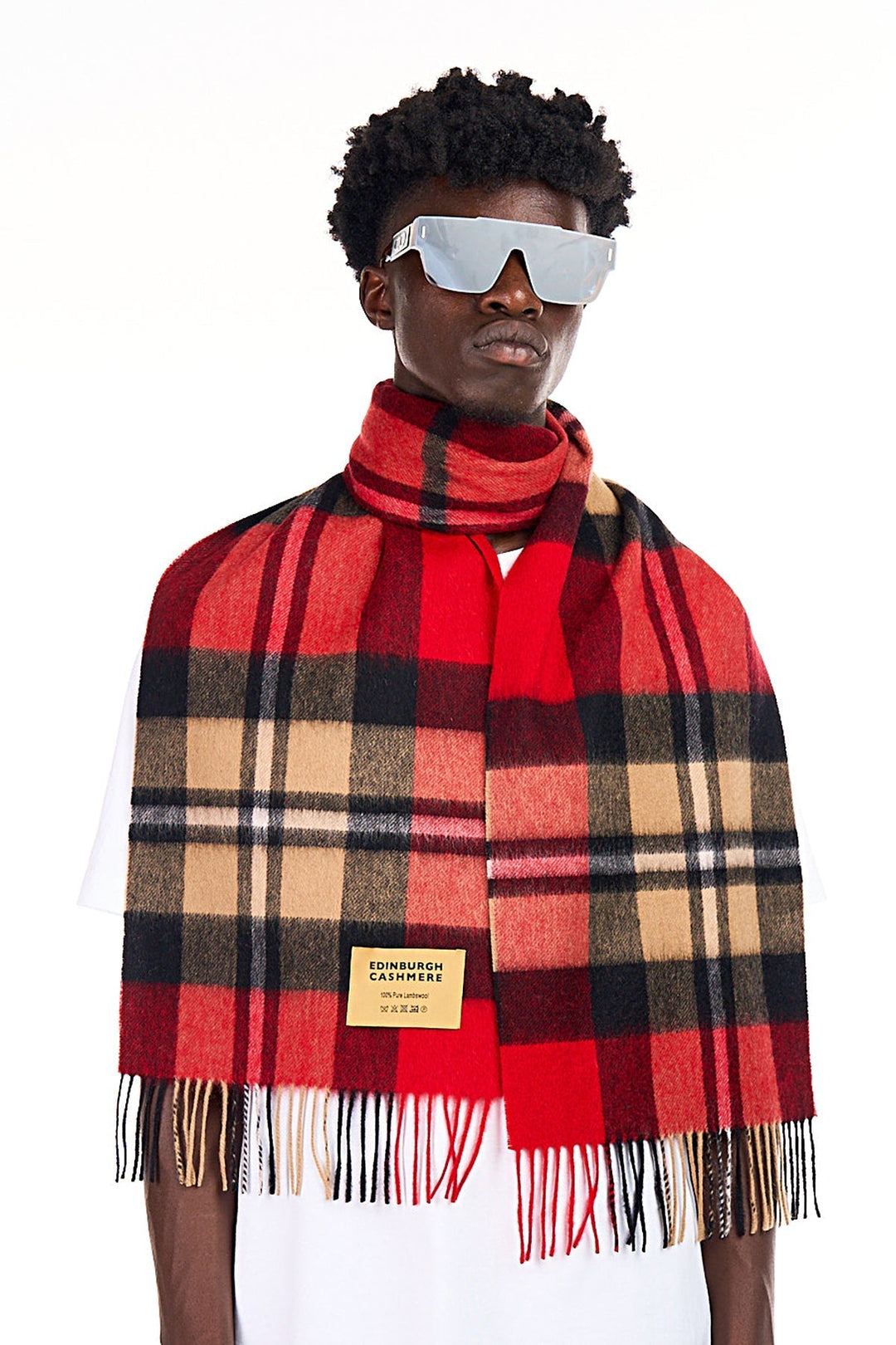 Scott Cashmere Scarf Exclusive Iconic Design DC Scott