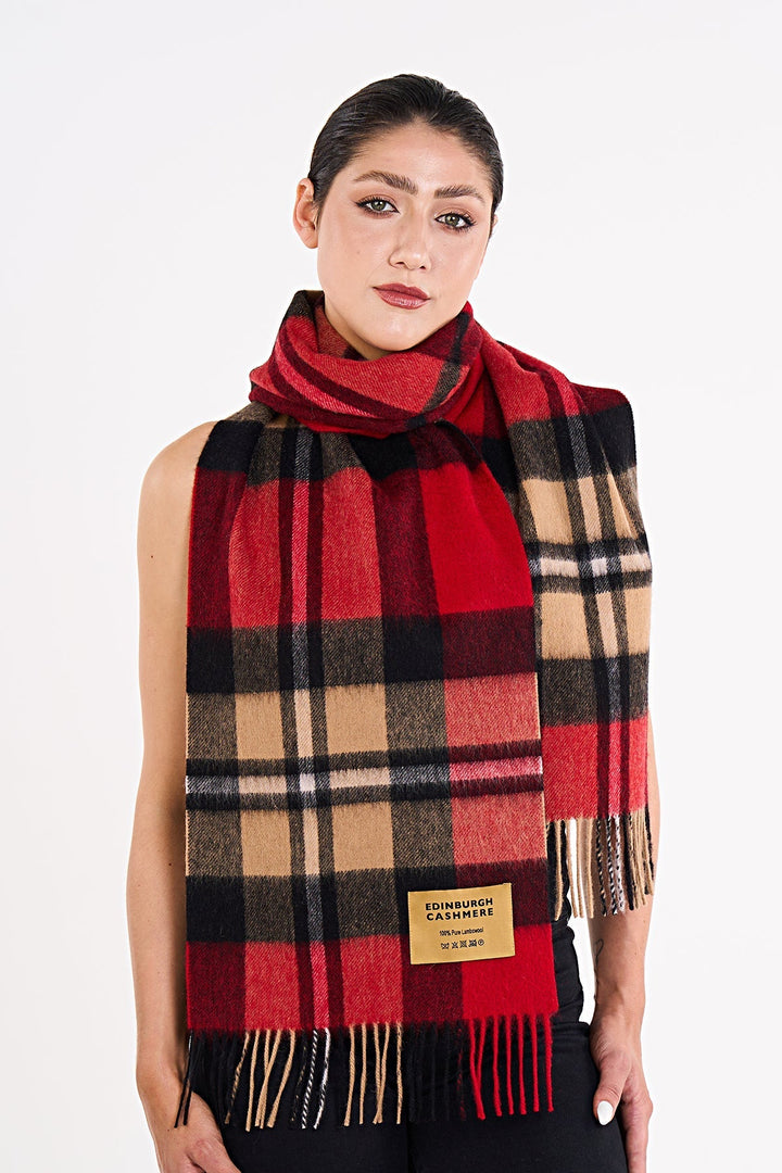 Scott Cashmere Scarf Exclusive Iconic Design DC Scott