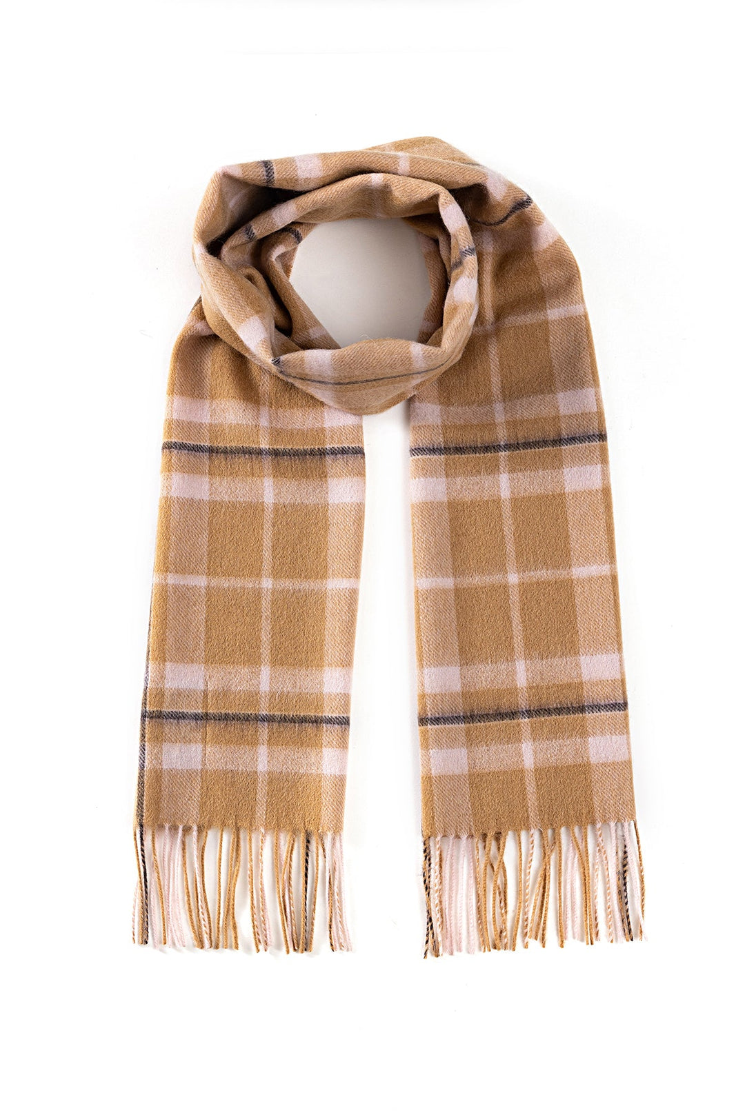 100% Pure Wool Scarf EC Check Exclusive Edinburgh  Design