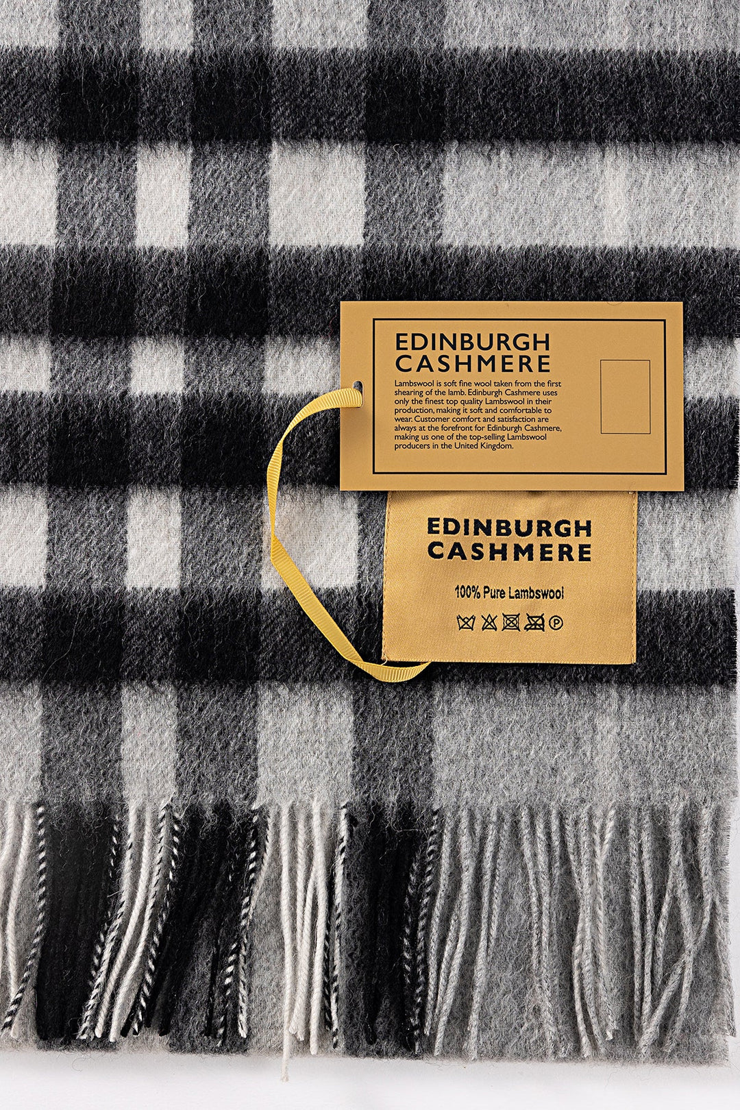 100% Pure Wool Scarf DC Check Exclusive Design