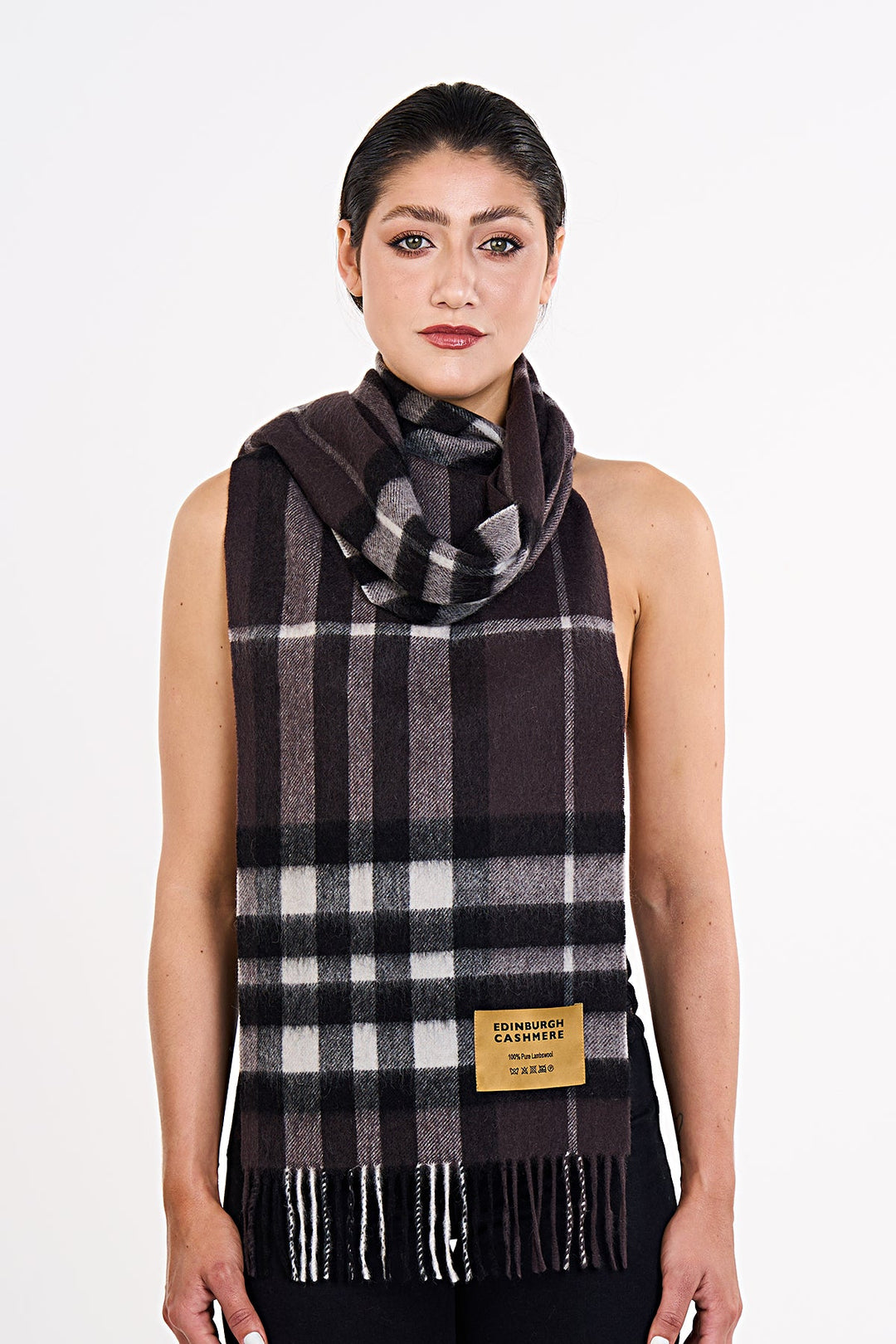 100% Pure Wool Scarf DC Check Exclusive Design