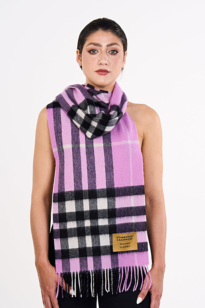 100% Pure Wool Scarf DC Check Exclusive Design