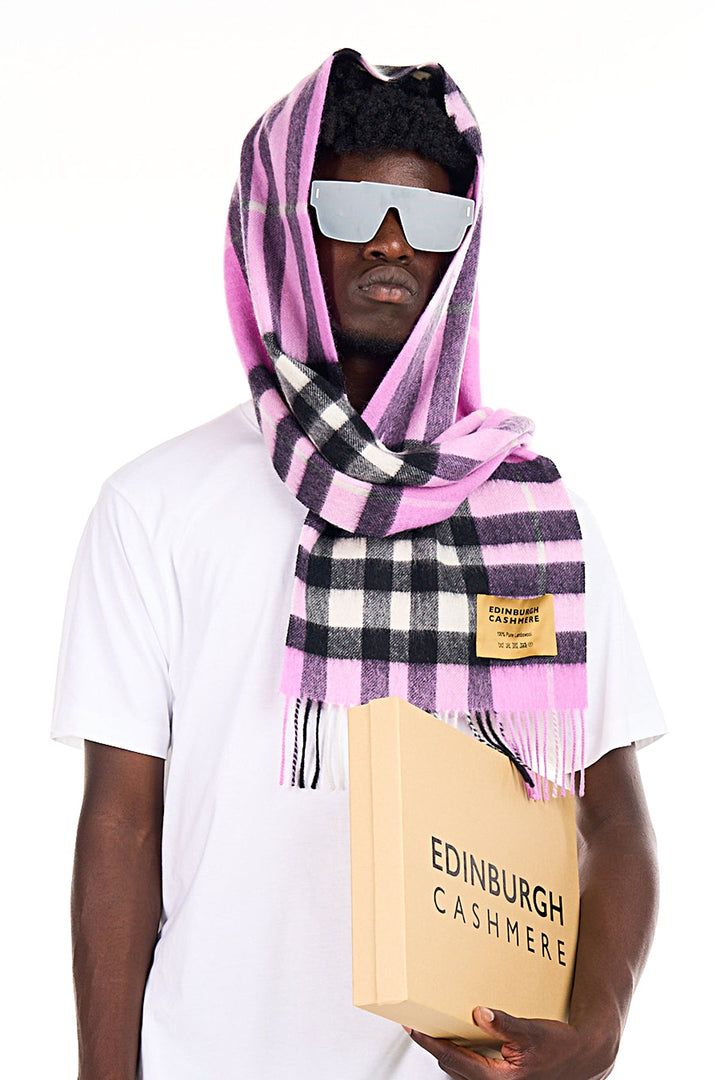 100% Pure Wool Scarf DC Check Exclusive Design