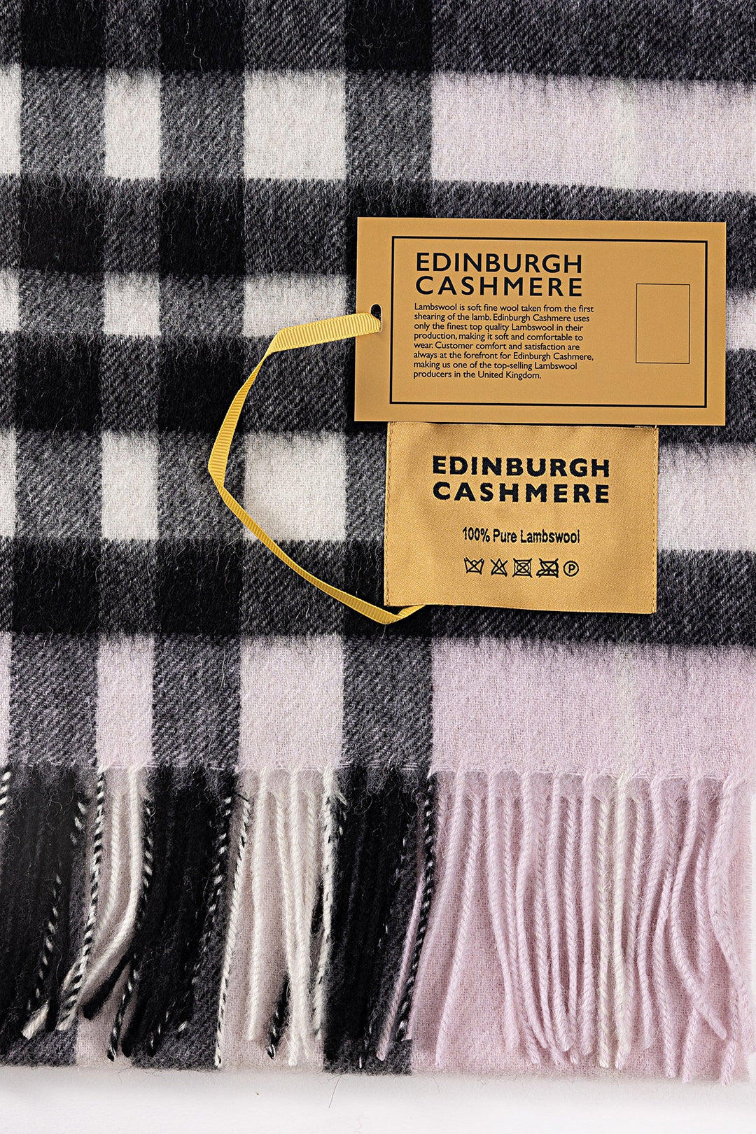 100% Pure Wool Scarf DC Check Exclusive Design
