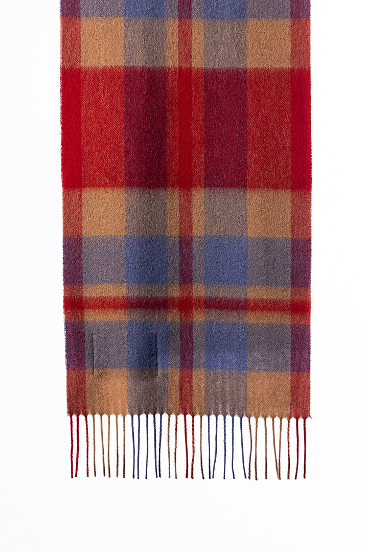 Scott Cashmere Scarf Exclusive Design Red DC Scott