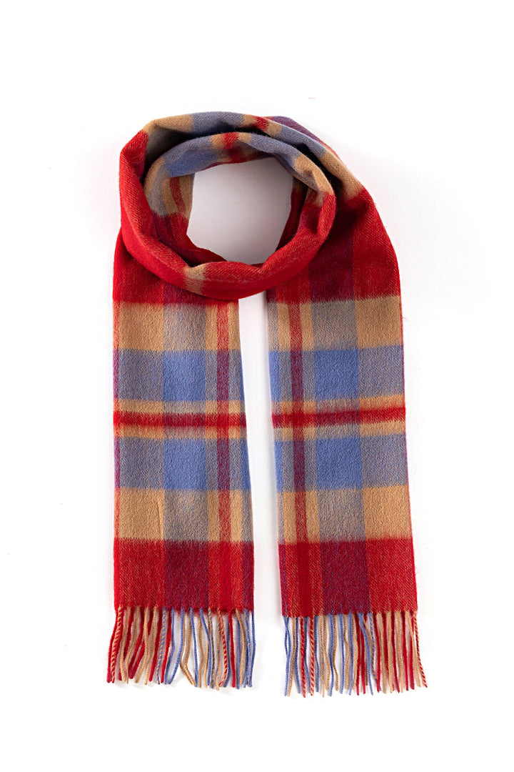 Scott Cashmere Scarf Exclusive Design Red DC Scott