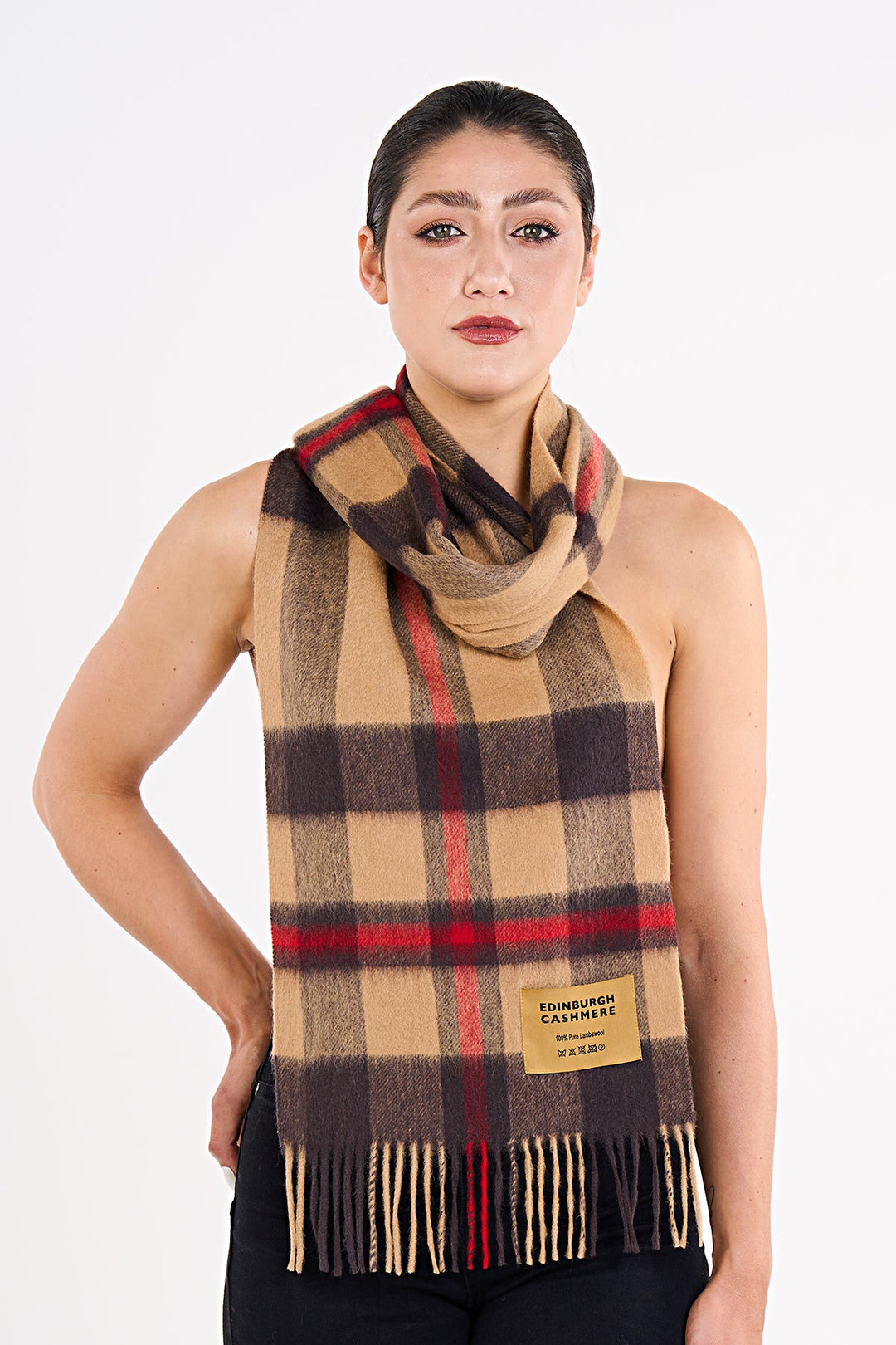 Scott Cashmere Scarf Exclusive Iconic Design DC Scott