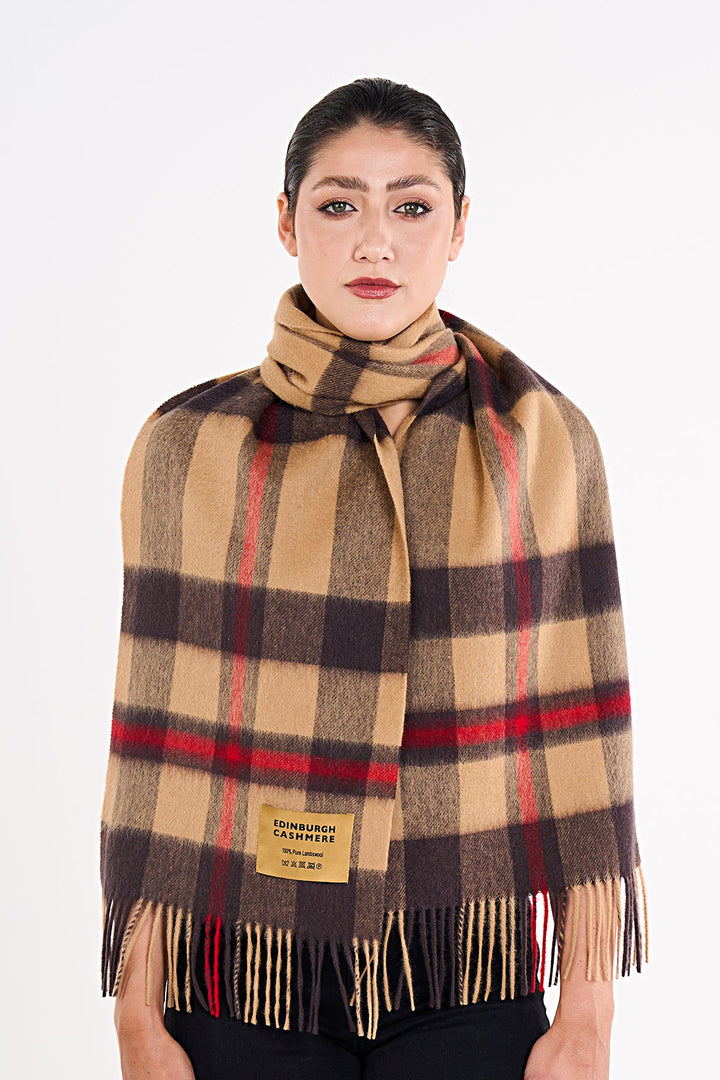 Scott Cashmere Scarf Exclusive Iconic Design DC Scott
